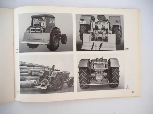Deutz Werbeheft A-Z Nr. 11 Thema Spezialgeräte am Schlepper 1960er Jahre