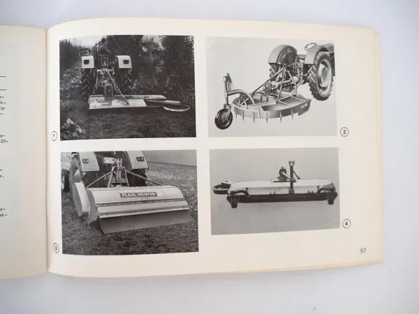 Deutz Werbeheft A-Z Nr. 11 Thema Spezialgeräte am Schlepper 1960er Jahre