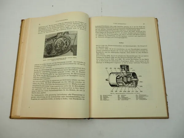 Die Auto Elektrik ein Fachbuch für KFZ Elektriker Kümmet/ Rauch 1955