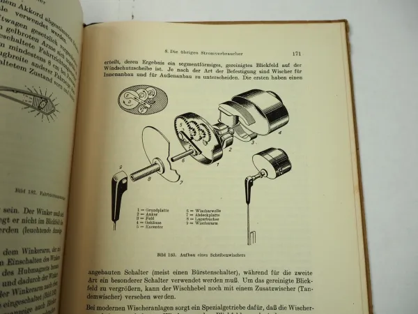 Die Auto Elektrik ein Fachbuch für KFZ Elektriker Kümmet/ Rauch 1955