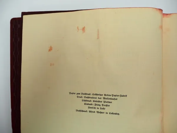 Die Cröllwitzer Papierfabrik Chronik Kröllwitz Halle Saale 1914