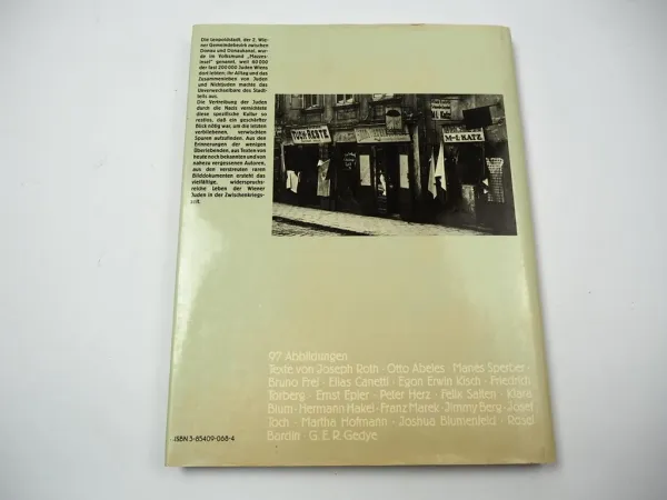 Die Mazzesinsel Juden in Wien 1918 - 1938 Ausgabe 1984 Löcker Verlag