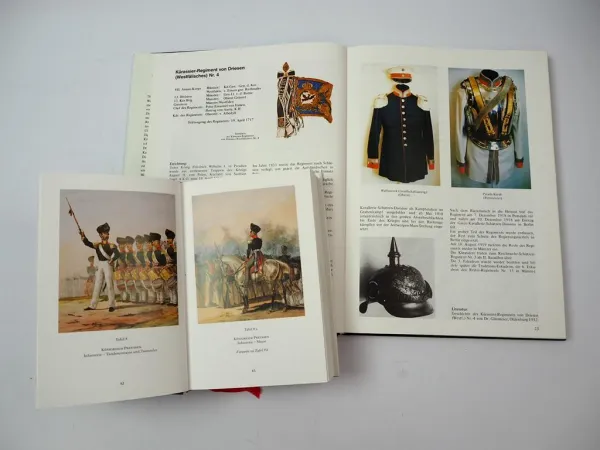 Die Preußischen Kavallerie Regimenter 1913/14 + Das deutsche Bundesheer Uniform