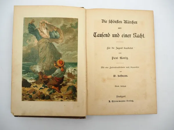 Die schönsten Märchen aus Tausend und einer Nacht ca. 1900 Paul Moritz