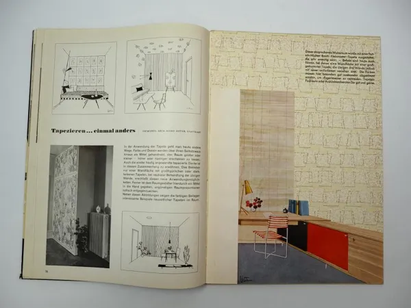 Die Wohnung für mich Alexander Koch 1960/70er Jahre Raumgestaltung