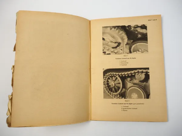Dienstvorschrift Bildteil Winterbetrieb KFZ LKW Wartung Wehrmacht 1940er Jahre