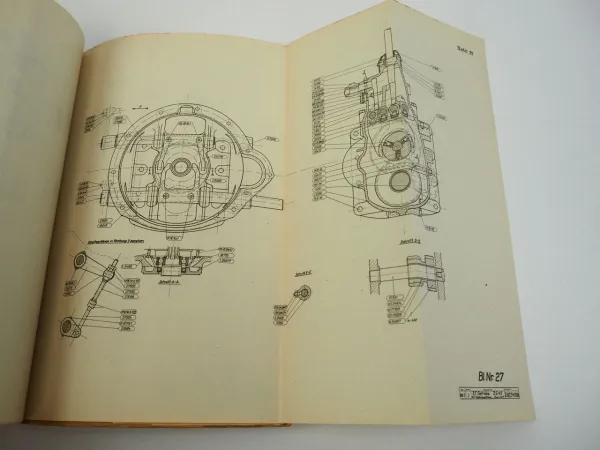 Dienstvorschrift D606/2 Sd.Kfz 6 BNL DBL 5 Zugwagen 5 to Ersatzteilliste 1940