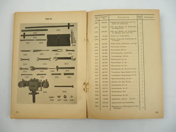 Dienstvorschrift D614/6 Ersatzteilliste Laffly S35T Radschlepper Wehrmacht 1941