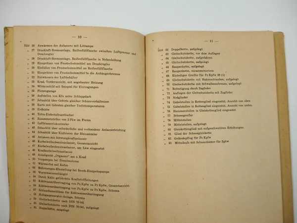 Dienstvorschrift D635/5 KFZ Krad Panzer im Winter Wartung Bedienung Wehrmacht