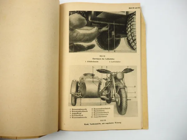 Dienstvorschrift D635/5 KFZ Krad Panzer im Winter Wartung Bedienung Wehrmacht