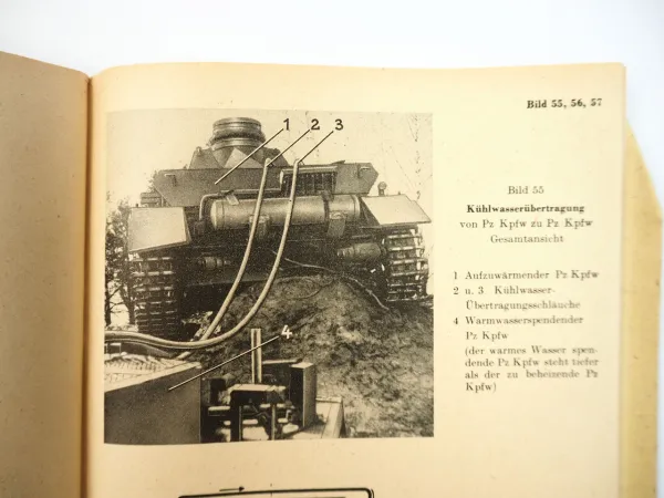 Dienstvorschrift D635/5 KFZ Krad Panzer im Winter Wartung Bedienung Wehrmacht