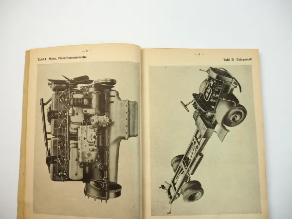 Dienstvorschrift D667/4 Ersatzteilliste Mercedes Benz 4,5t L4500 1942 Wehrmacht