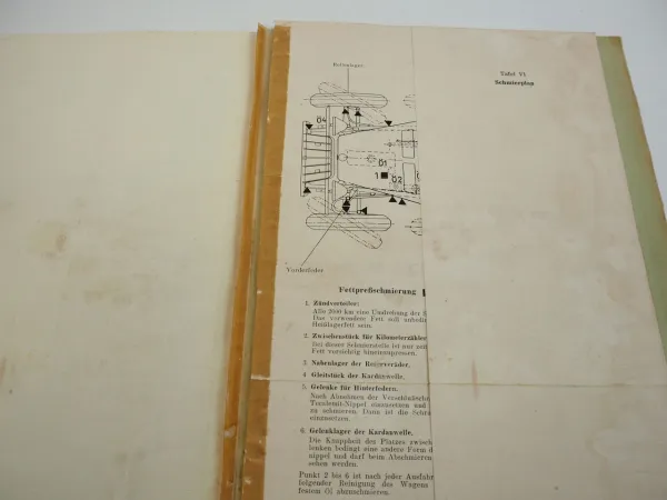 Dienstvorschrift D669/313 Steyr 640 Reparaturbuch Werkstatthandbuch Wehrmacht