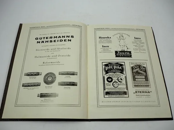 Dokumentenmappe Gebrüder Diel Handelsaktiengesellschaft München 1926