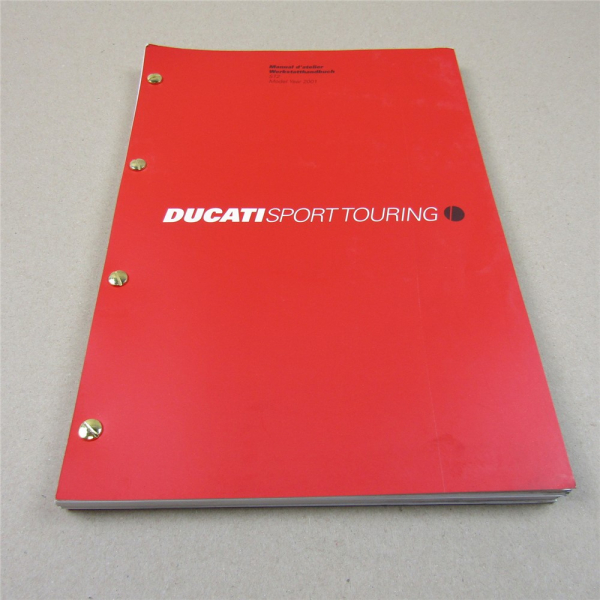 Ducati SportTouring ST2 2001 Werkstatthandbuch Manual d atelier