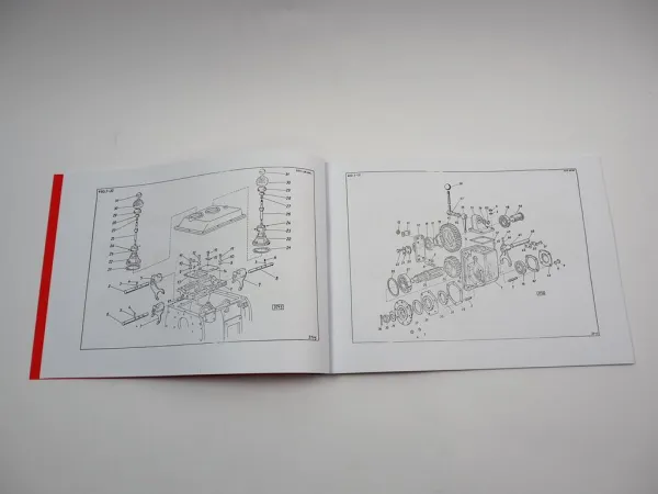 Dutra D4K Dieseltraktor Ersatzteilkatalog Ersatzteilliste 1962