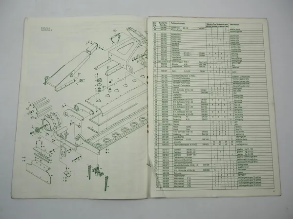 Eberhardt KE 15 20 25 30 203 253 303 403 Egge Betriebsanleitung ETL 1990