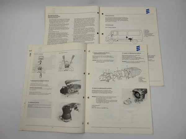 Eberspächer B5LC D5LC Luftheizgerät Betriebsanleitung Reparaturanleitung 1995