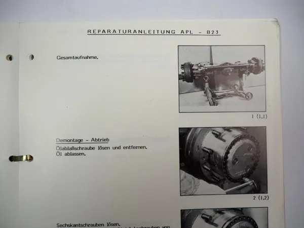 Eder M815 M825 M835 Mobilbagger Werkstatthandbuch Schulungshandbuch