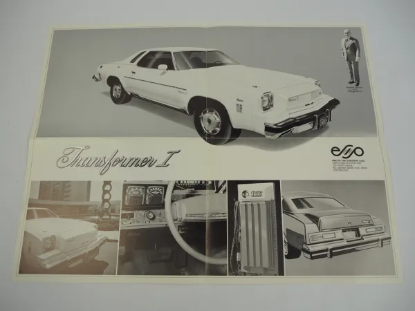 efpc Transformer 1 electric car brochure Elektroauto USA R. Aronson