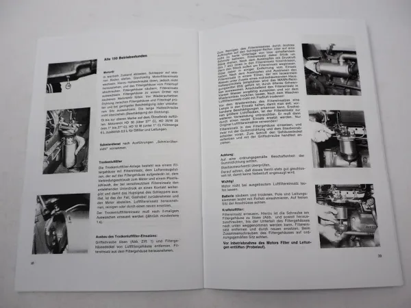 Eicher 3254 Königstiger Schlepper Betriebsanleitung Bedienung & Wartung