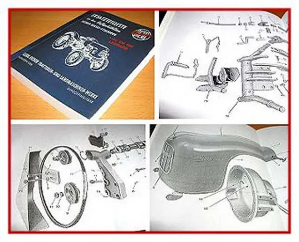 Eicher ED1E 13 PS Ersatzteilliste Ersatzteilkatalog 1957