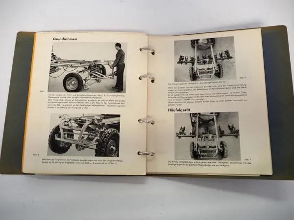 Eicher G280 Geräteträger & Arbeitsgeräte Betriebsanleitung Original Bedienung