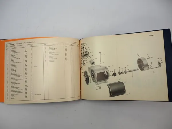 Eicher Landmaschinen Drillmaschine Aufsatzspritze Ersatzteilliste 1967