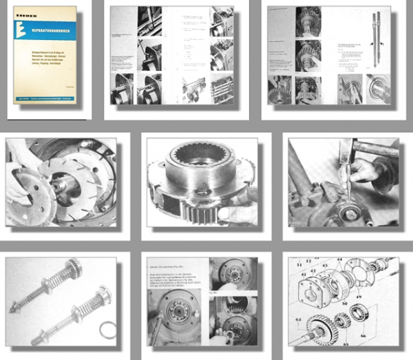 Eicher Traktoren Reparaturhandbuch Werkstatthandbuch