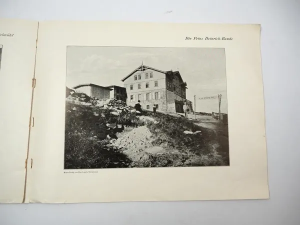 Eine Wanderung durch das Riesengebirge in Bildern Kunstverlag Max Leipelt