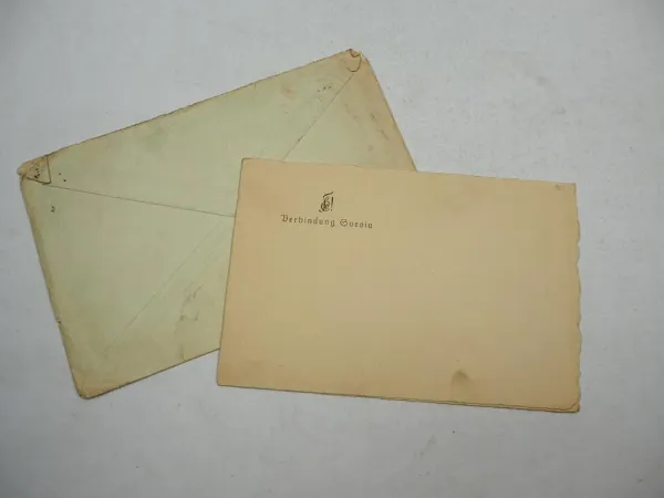 Einladung 21. Stiftungsfest Studentenverbindung Suevia Stuttgart Esslingen 1921