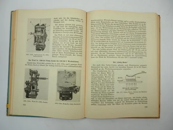 Elektrische Uhren Fachbuch Felix Schmidt 1957