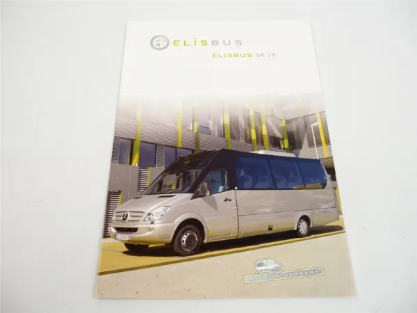Elisbus SR19 Kleinbus auf Mercedes Benz Sprinter 518 CDI Fahrgestell Prospekt