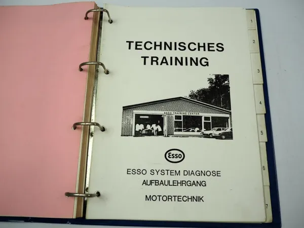 Esso System Diagnose Technische Information & Technisches Training Motortechnik