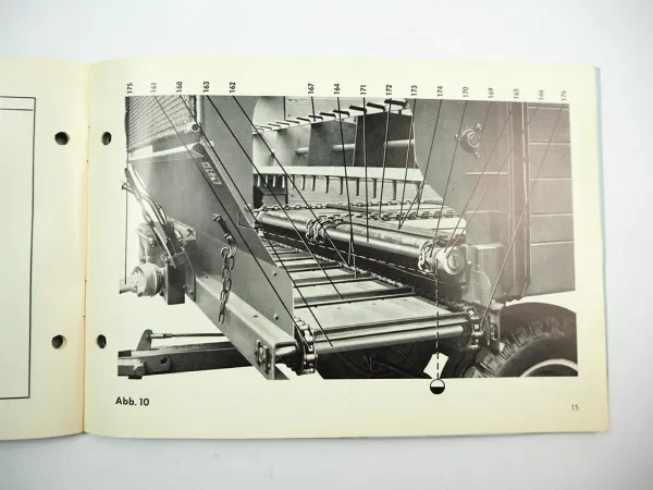 Esterer Silo-Fix Automatikwagen Betriebsanleitung Ersatzteilliste 1965