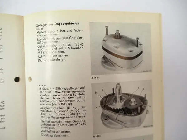 F&S Sachs KM914 A Wankelmotor Werkstatthandbuch Reparaturanleitung 1970