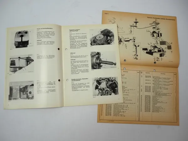 F&S Sachs Stamo SB93 Motor Rasenmäher Werkstatthandbuch Ersatzteilliste 1971/73