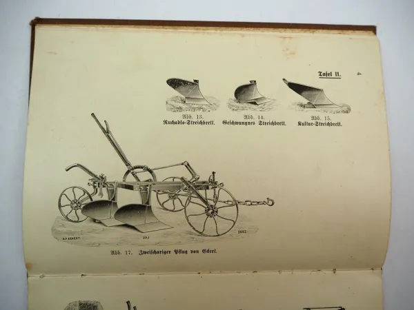 Fachbuch Landwirtschaftliche Geräte- und Maschinenkunde 1906 R. Strauch
