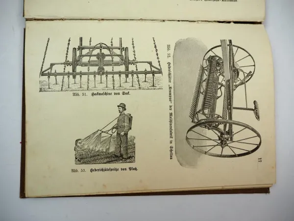 Fachbuch Landwirtschaftliche Geräte- und Maschinenkunde 1906 R. Strauch