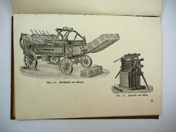 Fachbuch Landwirtschaftliche Geräte- und Maschinenkunde 1906 R. Strauch