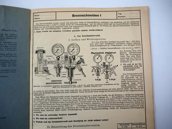 Fachbuch Merk- und Arbeitsblätter für Metallgewerbe Bd. 2 + 3 Gehlen 1951/52