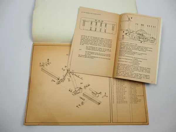Fähse Monozentra S Serie 77 Sämaschine Betriebsanleitung Ersatzteilliste