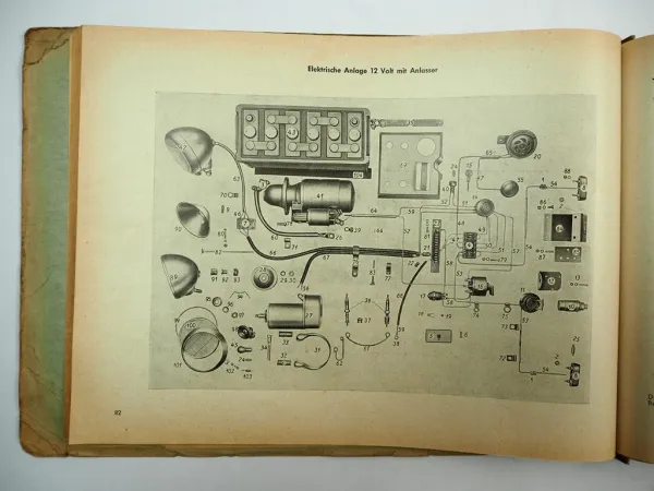 Fahr D12 D17 D17H D22P D22PH Schlepper Ersatzteilliste Ersatzteilkatalog 1957
