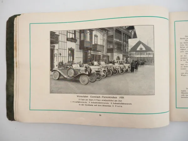 Faun 6/24 PS Personenwagen Beschreibung Technische Daten ca. 1925 Nürnberg