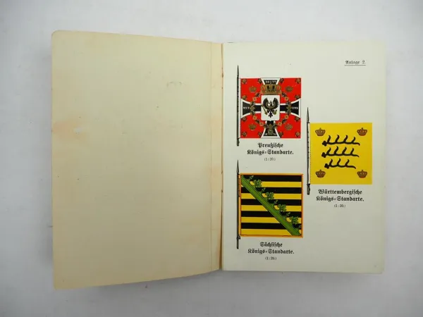 Felddienstordnung Taschen Rangliste XIII. Armee Korps Württemberg 1908/1913