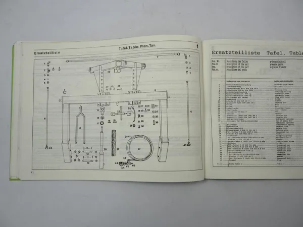 Fella KM 230 251 265 295 F Turbo Mäher Betriebsanleitung Ersatzteilliste 1990