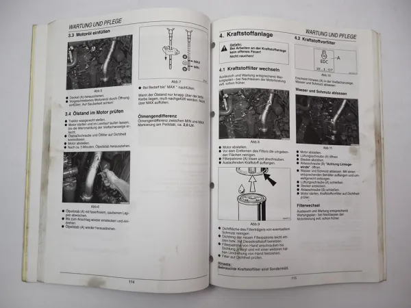 Fendt 207 208 209 210 211 V F P Vario Betriebsanleitung Bedienung Wartung 2009