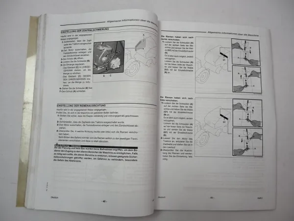 Fendt 2600 2900 Series II Pickup Presse Rundballen Betriebsanleitung 2009