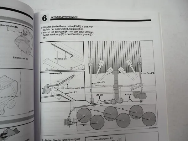 Fendt 2600 2900 V VS Series II Presse Rundballen Betriebsanleitung ca. 2009