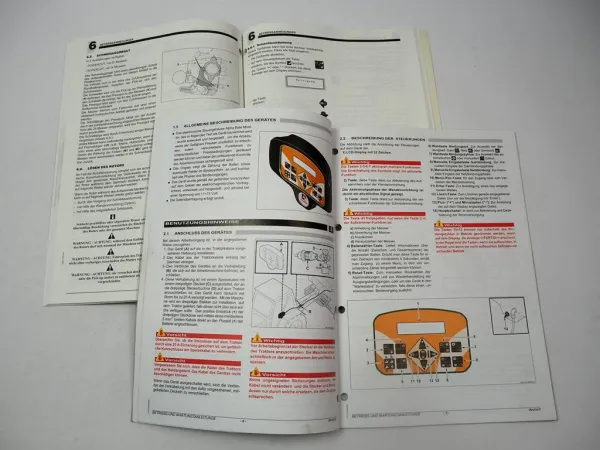 Fendt 3250 Rundballenpresse Betriebsanleitung Bedienung Wartung 2004/06